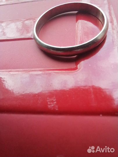 Кольцо серебро