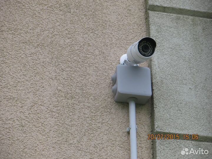 Установка видеонаблюдения