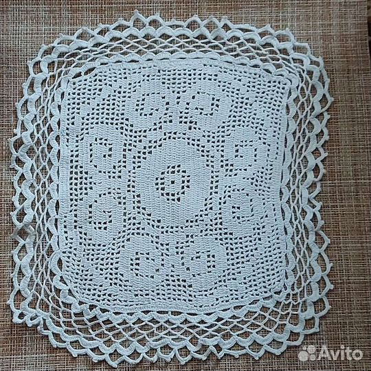 Салфетки вязаные крючком