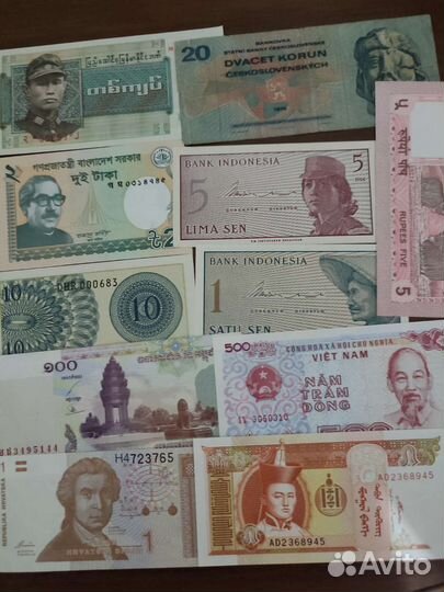 Банкноты разных стран