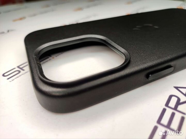 Чехол кожаный MagSafe iPhone 13 Pro/13Pro Max