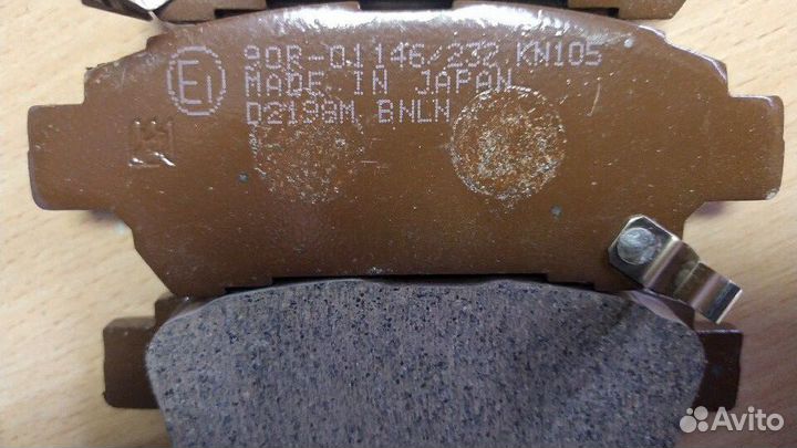 Тормозные колодки Toyota Alphard Previa