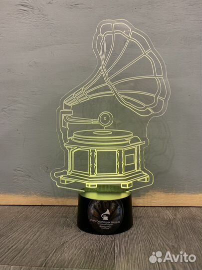 Лампа светодиодная Ночник - Граммофон