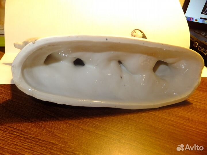 Фарфоровая статуэтка Девушка с козой СССР