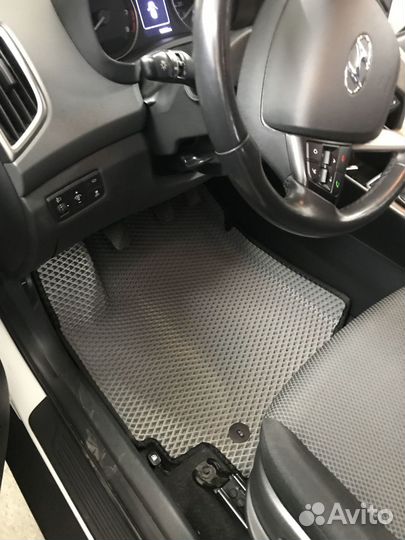 Автомобильные коврики эва в подарок подпятник + 2