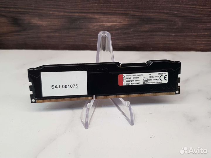 Оперативная память DDR3L 4GB HyperX на Гарантии