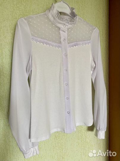 Блузка школьная 140-146