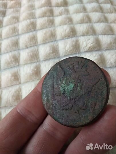 Монета 5 копеек 1772 г Екатерина 2