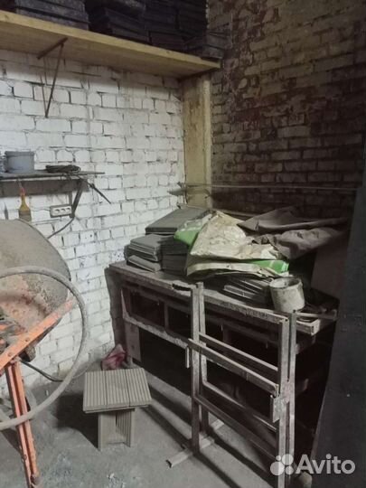 Вибростол и формы для тротуарной плитки