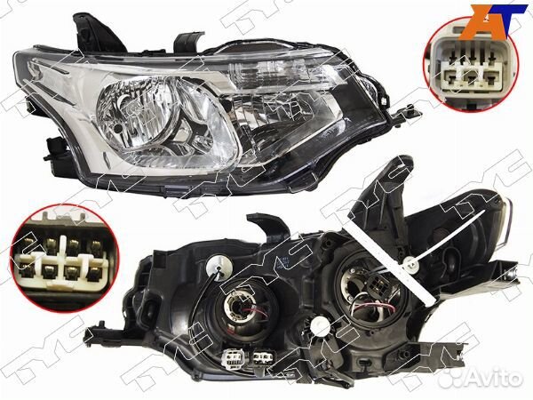 Фара mitsubishi outlander 13-22