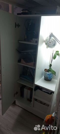 Рабочий стол стол (для школьников) белый бу