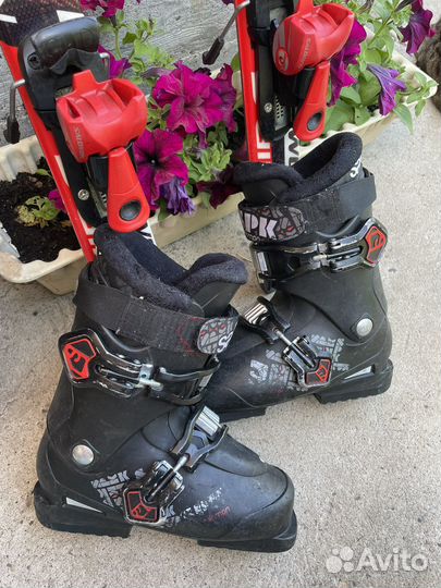 Горные лыжи детские Salomon 120см комплект