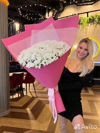 Букет-гигант из хризантемы