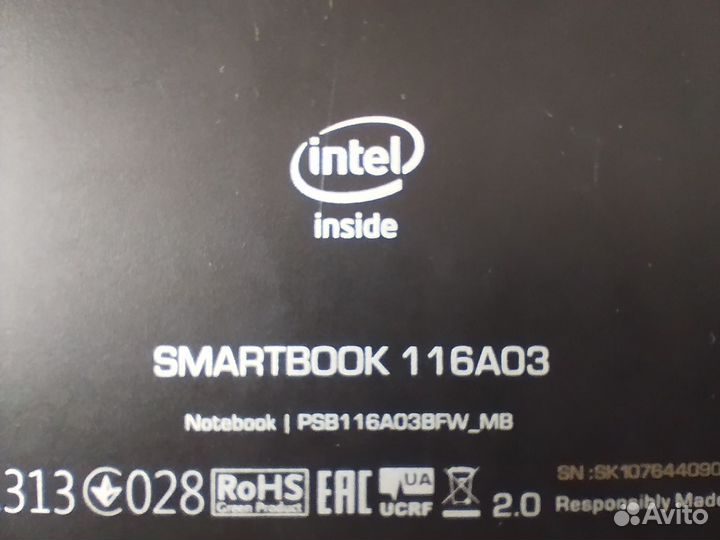 Ноутбук Prestigio smartbook116A03