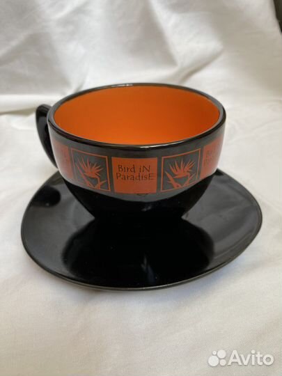 Кружки с блюдцами