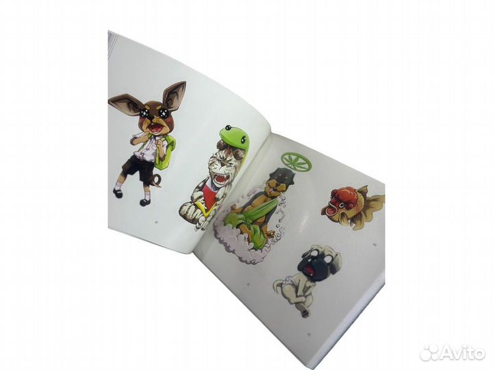 Стикер бук vrzo