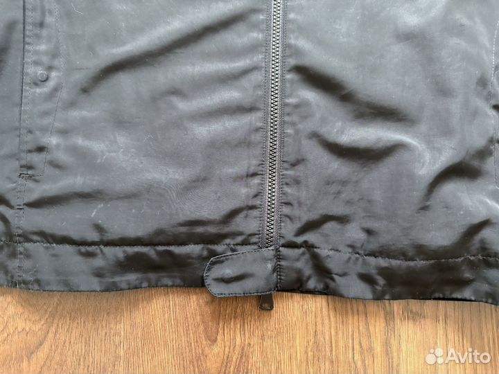 Ветровка мужская черная XXL на высокий рост