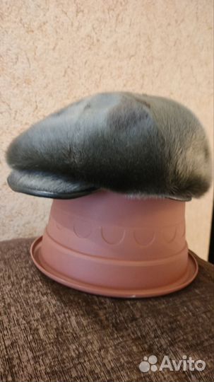 Меховая мужская кепка