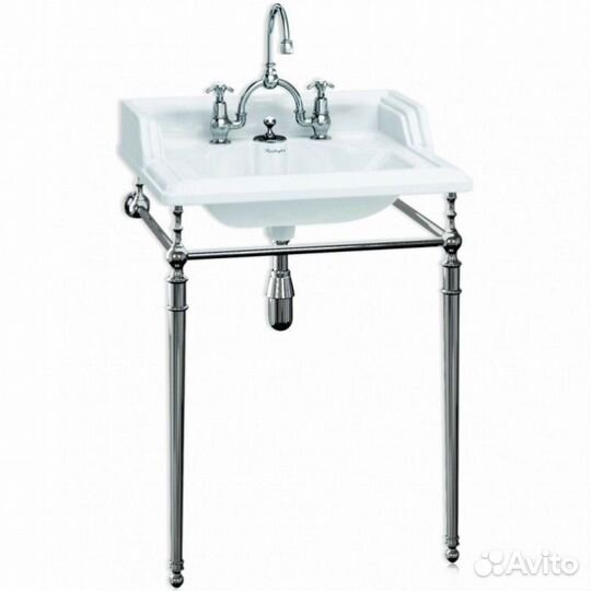 Раковина с подстольем Burlington Classic B14 T49A CHR