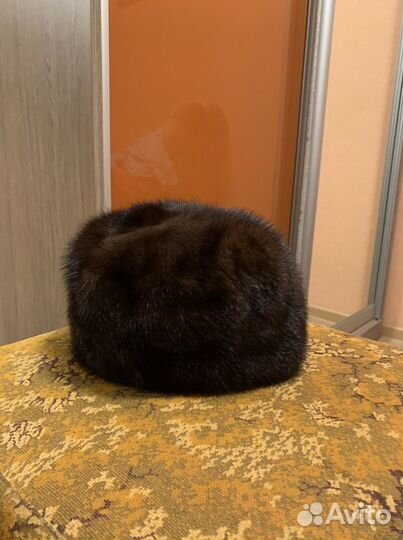 Шапка норковая женская