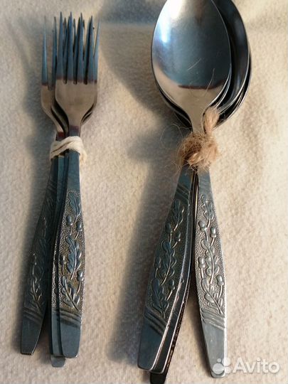 Стол.приборы(вилки,ложки,ножи) нержавейка СССР