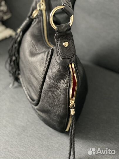 Сумка натуральная кожа Lancel оригинал