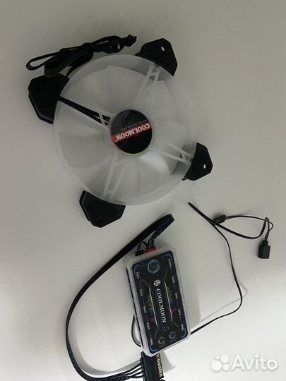 Кулеры вентиляторы 120 мм для корпуса белые