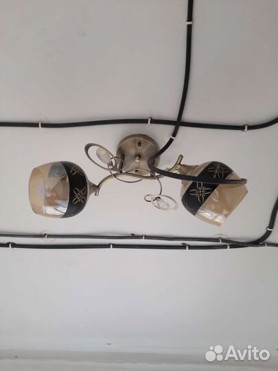 Люстра потолочная бу