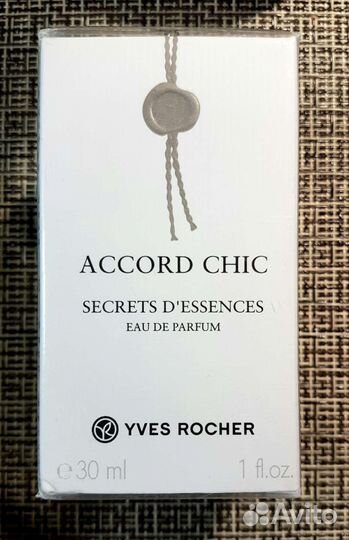 Духи yves rosher accord chic