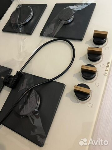 Встраиваемая газовая панель вытяжка Bosch