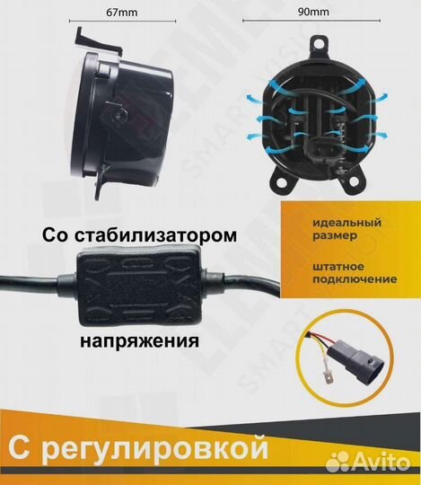 Противотуманки priora