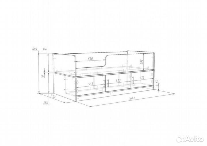 Детская кровать