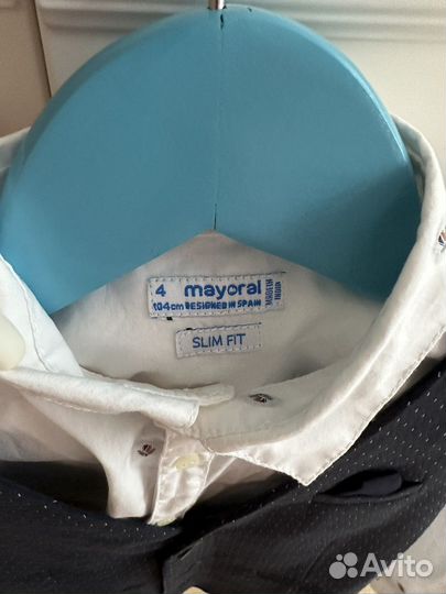 Рубашка с жилеткой mayoral 104 cm