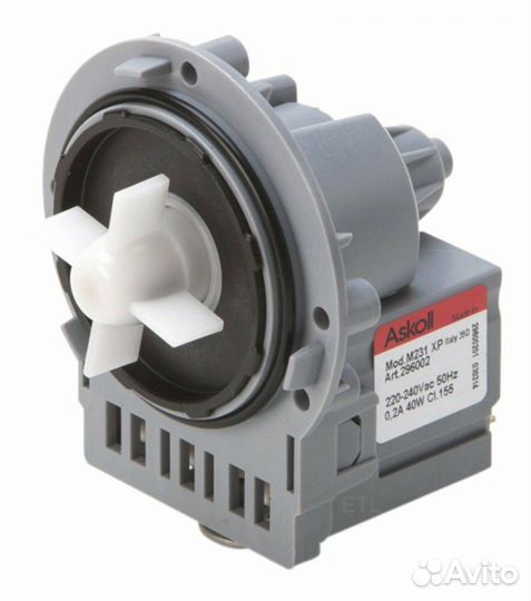 Насос слива стиральной машины