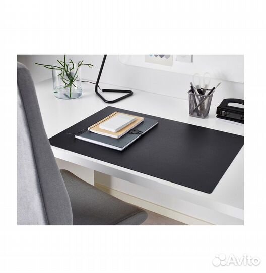Подкладка на стол белый черный Икеа Скрутт