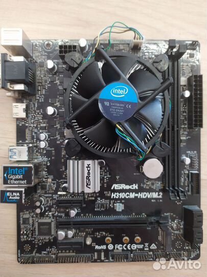 Материнская плата + 9100f