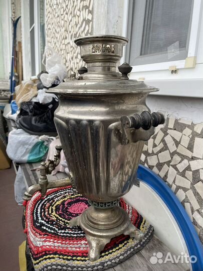 Самовар на дровах СССР