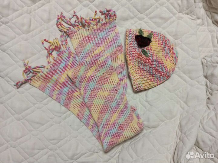 Шапка женская из ангоры