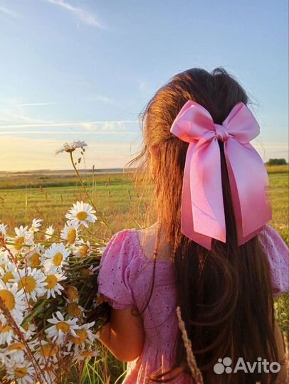 Бант на заколке