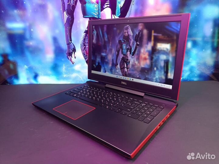 Игровой ноутбук Dell i5/16gb/128Gb+1TB