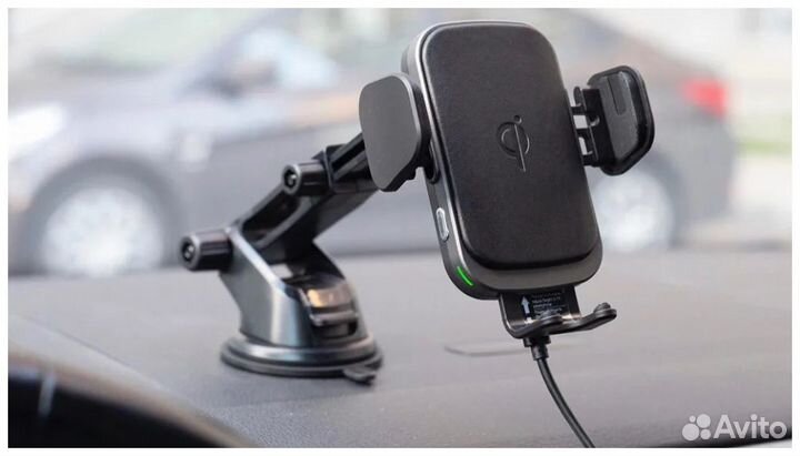 Держатель olmio Robo QIs 10W (040213) black