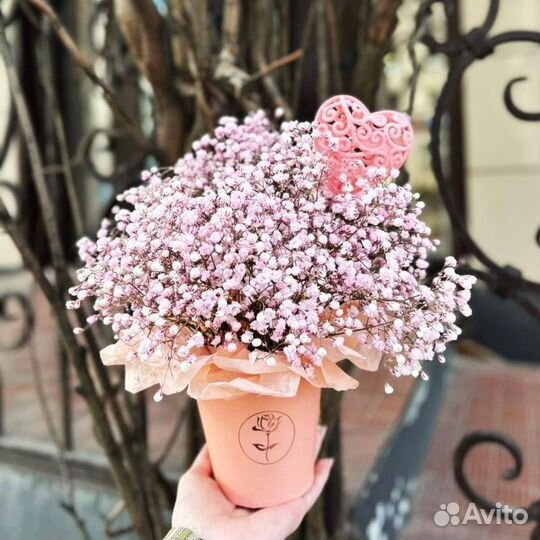 Букет из гипсофилы с доставкой