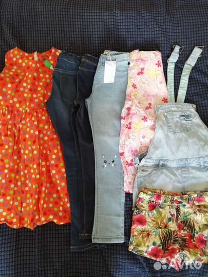 Бронь Вещи пакетом на девочку 6-8 лет