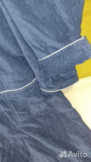 Мужской махровый халат с капюшоном Luisa Moretti