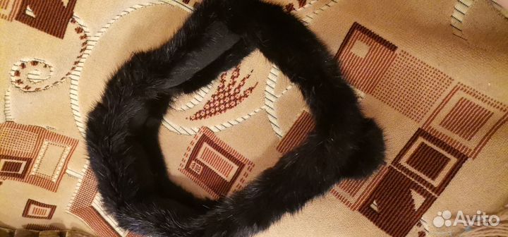 Повязка на голову меховая