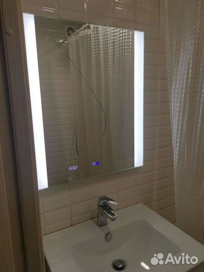 Зеркало в ванну с подсветкой