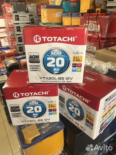 Аккумулятор totachi 20 ah AGM