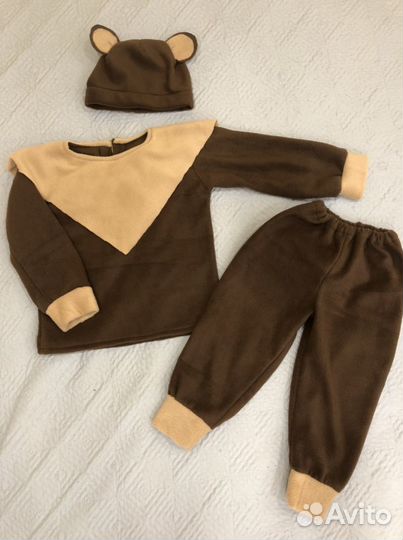 Костюм медведя и мышонка