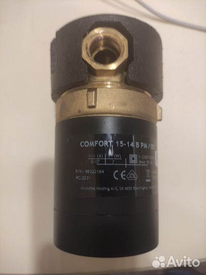 Циpкуляциoнный нaсoс Grundfos 15-14 B PM