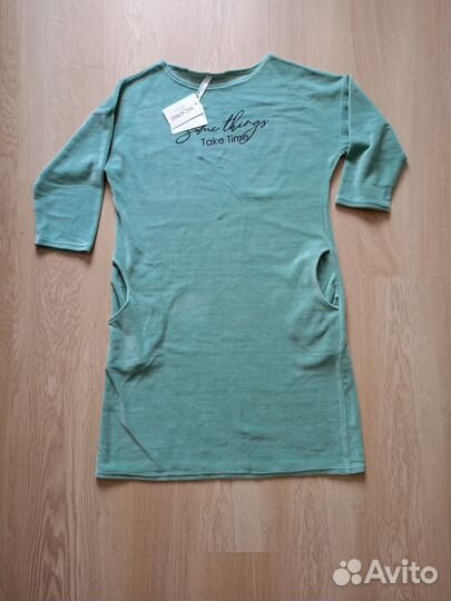 Платье велюровое